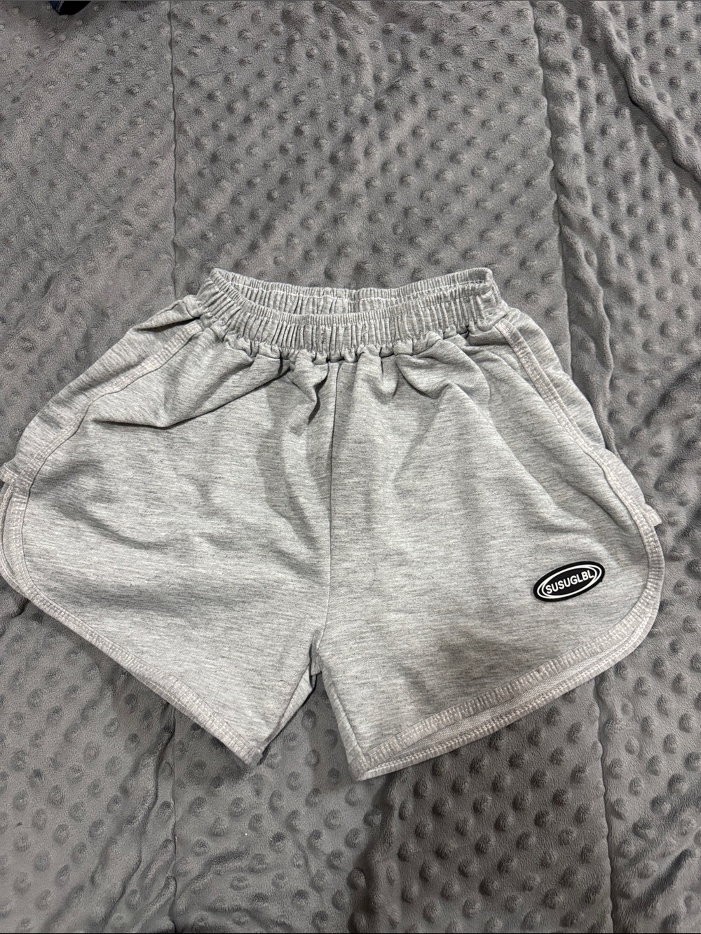 Gray Women's Athletic Lounge Shorts